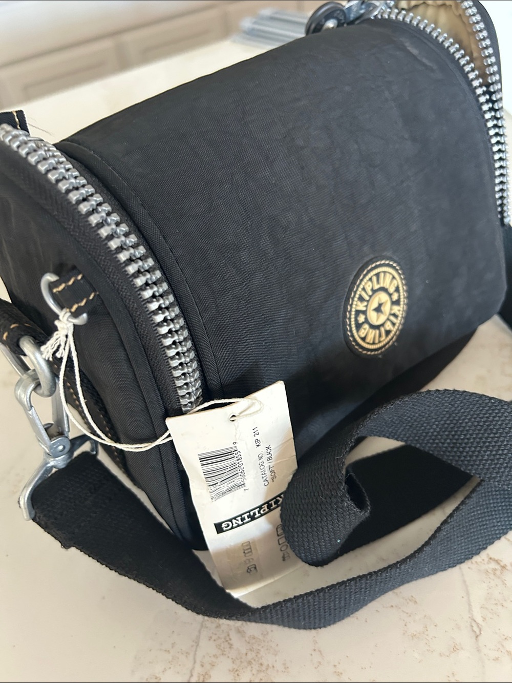Kipling Soft Black NWT Lunchbox